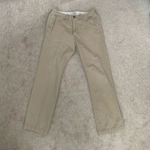 Hollister Khaki Chino Pants